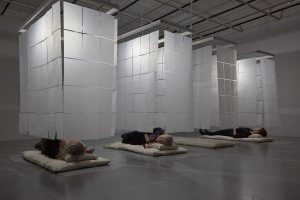 Performing Spatial Labour: Installation View, Palimpsest